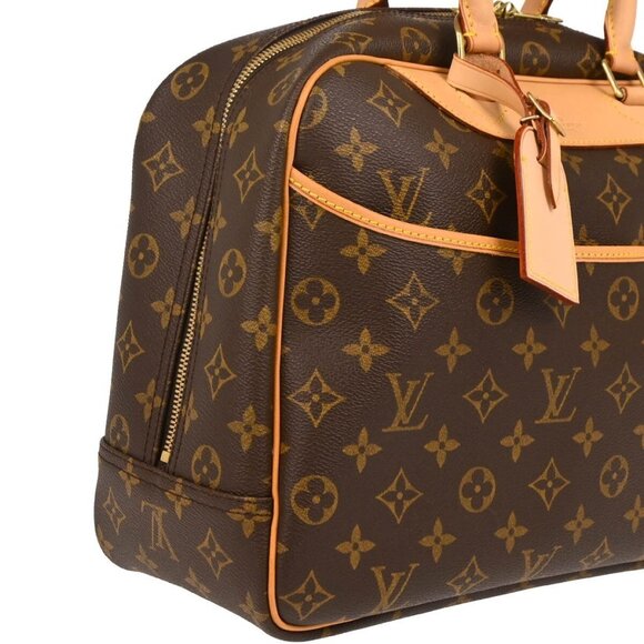 Louis Vuitton Monogram Deauville Bowling Vanity Handbag M47270 MB1002 176617 - Picture 3 of 10